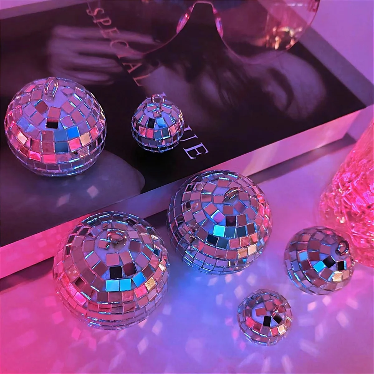 24-Piece Tiny Disco Ball Set