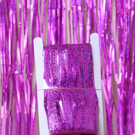 Disco Tinsel Foil Curtains