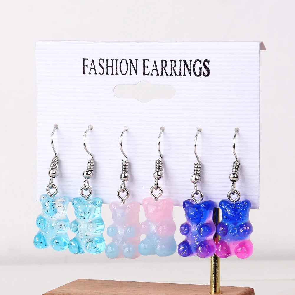 Gummy Bear Earrings