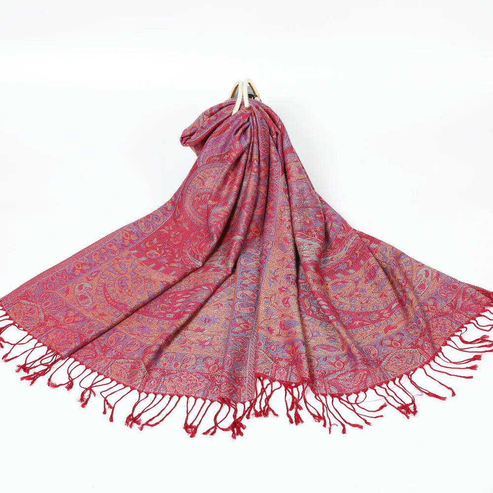 Paisley Pashmina Scarf