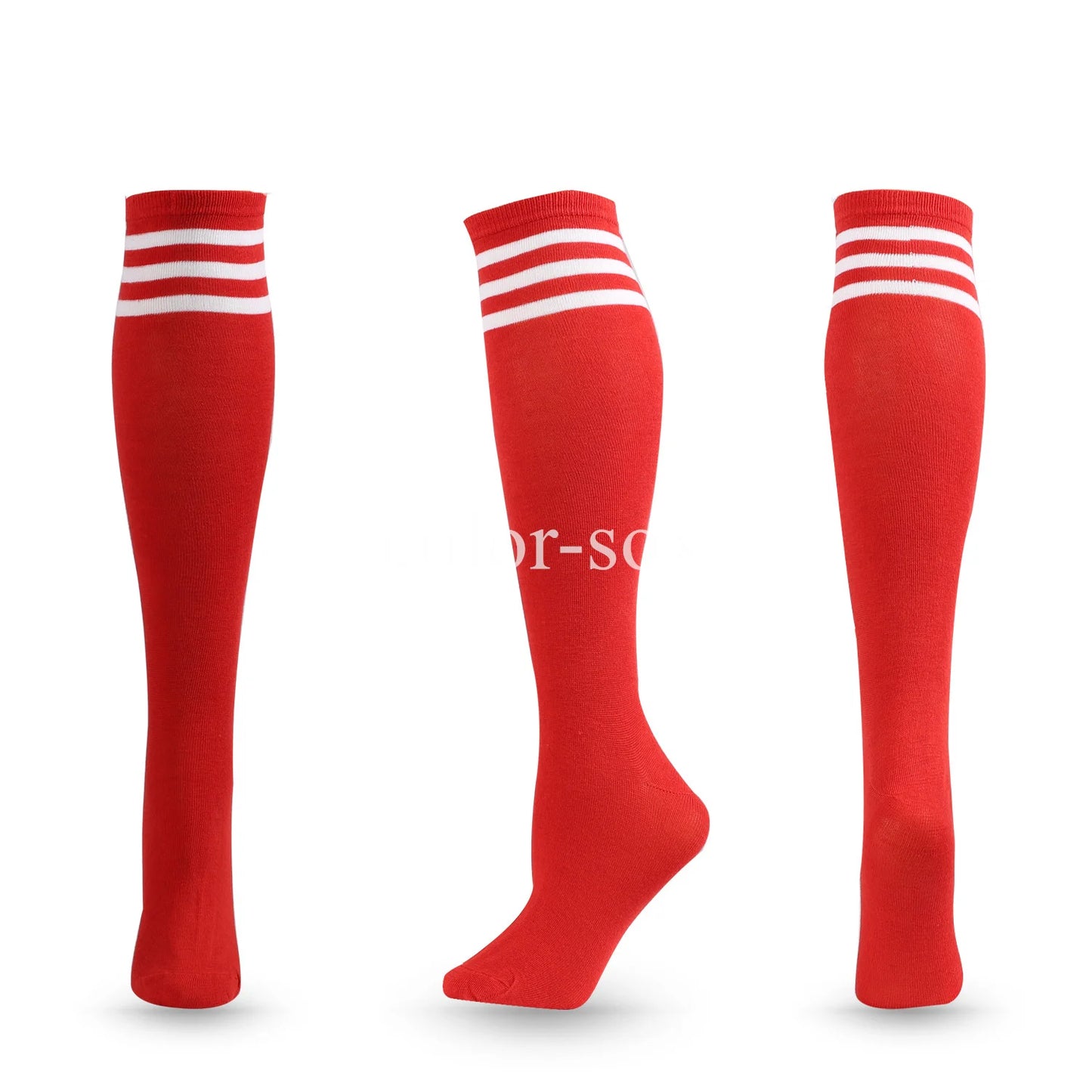 Striped Knee-High Socks