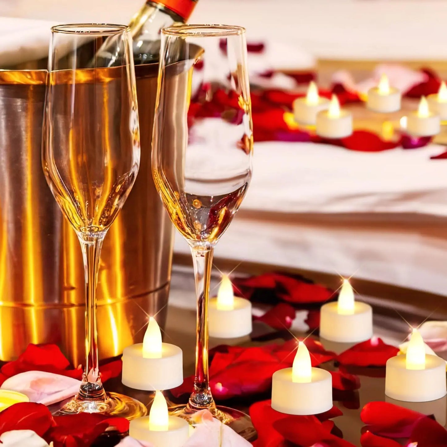 Flameless LED Tealight Candles