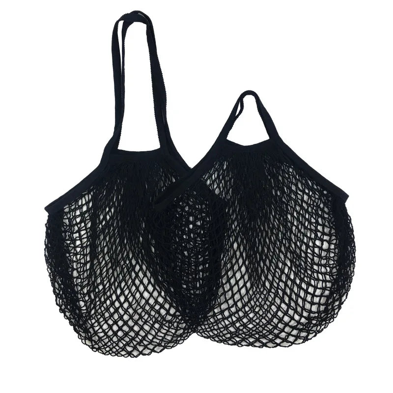 Trendy Cotton Mesh Tote Bag