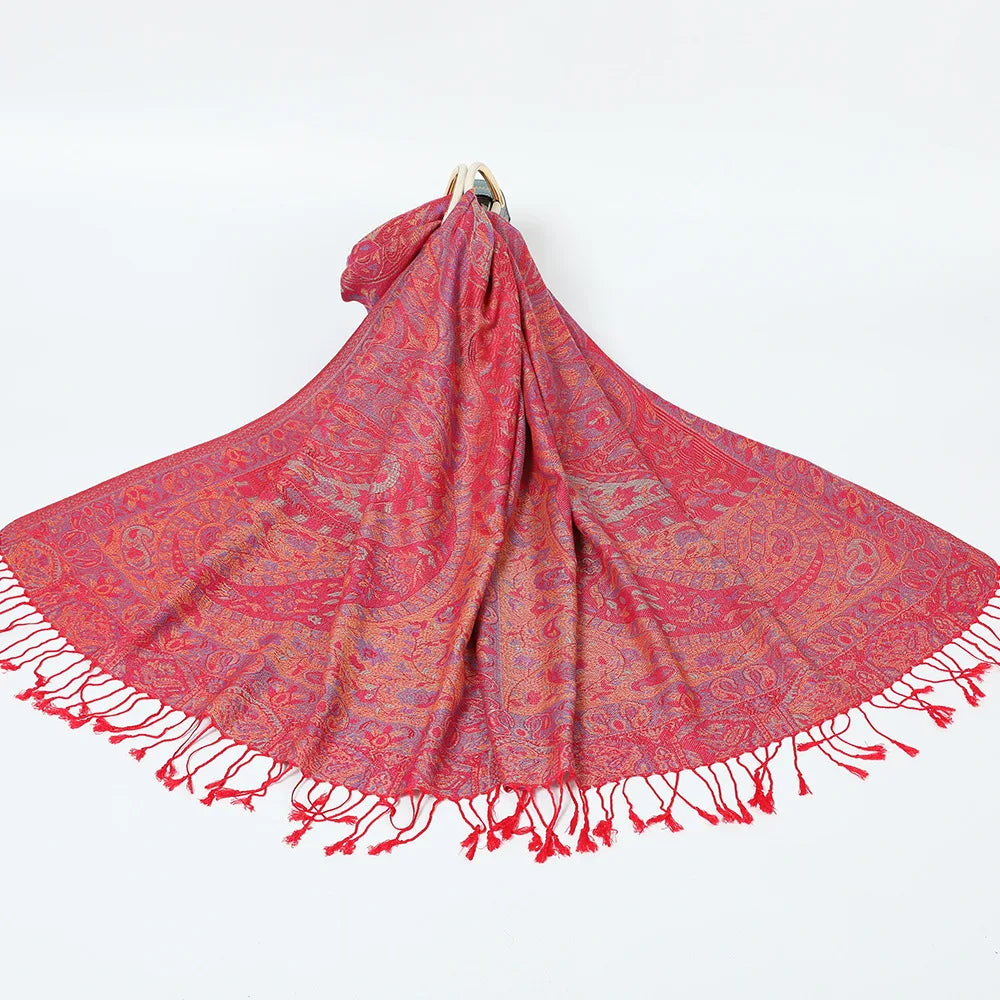 Paisley Pashmina Scarf