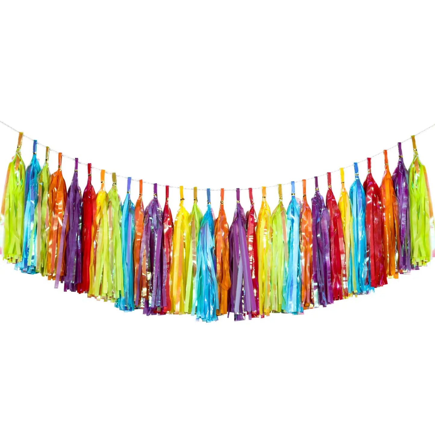 Tissue Paper Tassel Garland