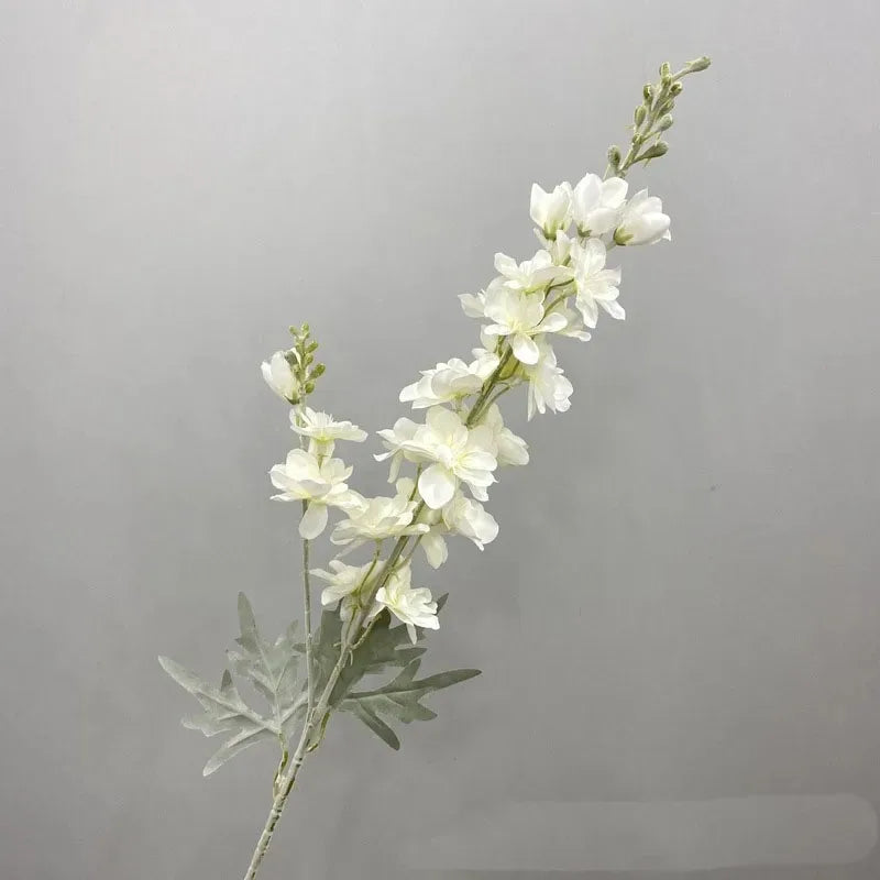 Delphinium Artificial Flower Bouquet β Elegant Silk Peony Arrangement
