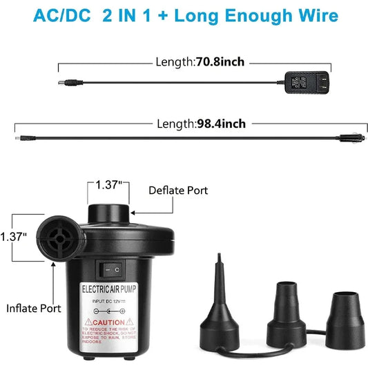 Inflatable Electric Air Pump