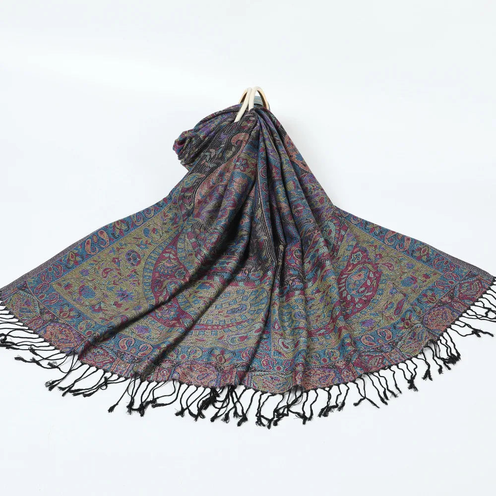 Paisley Pashmina Scarf