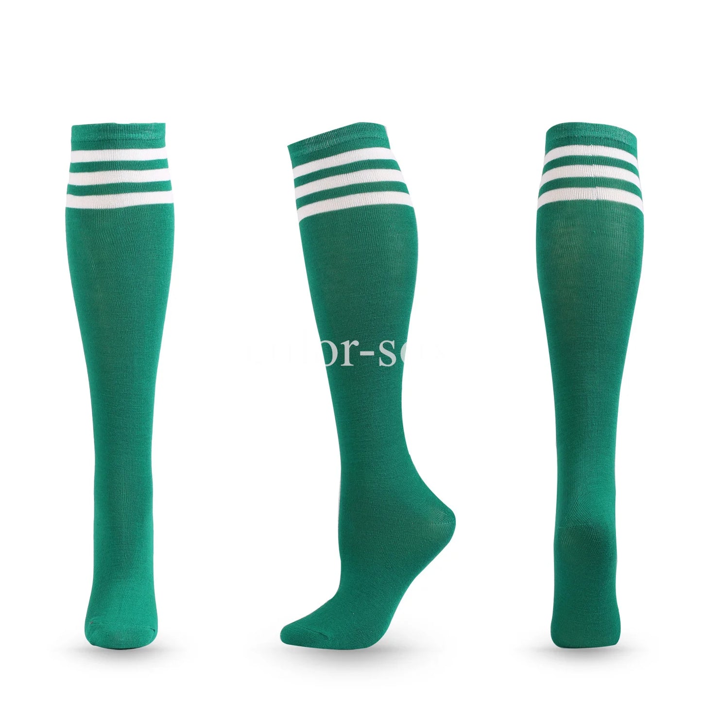 Striped Knee-High Socks