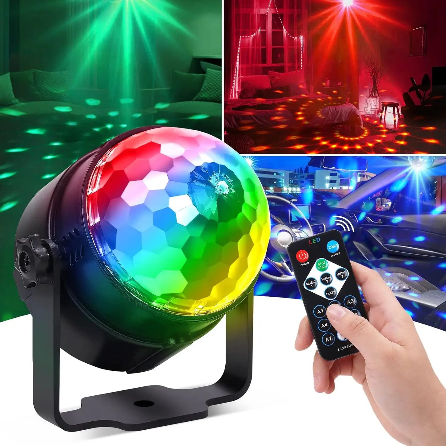 Rotating Disco Light