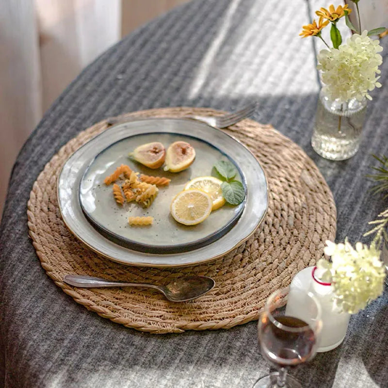 Handwoven Round Placemats
