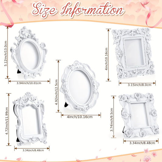 15-Piece Mini Vintage Picture Frame Set