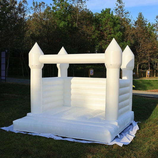 White Bouncy Castle