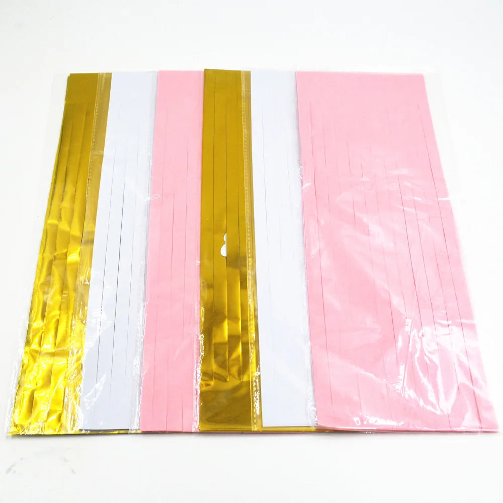 Tissue Paper Tassel Garland