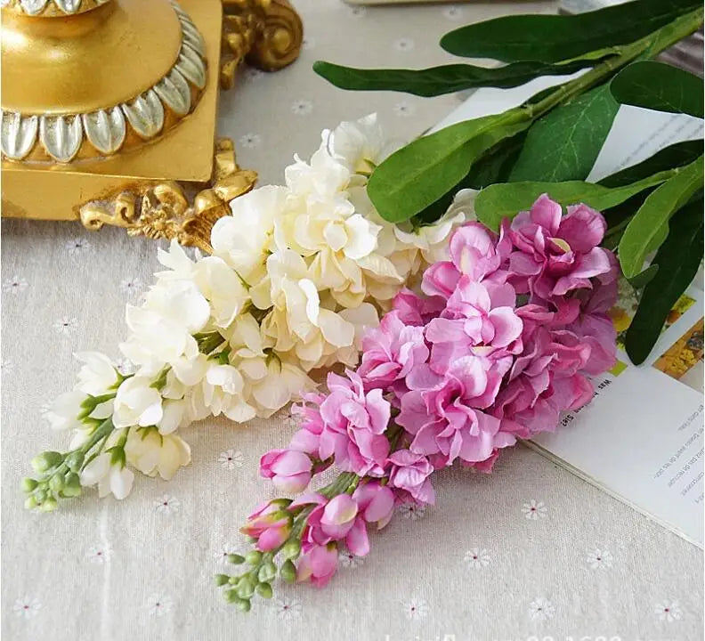 Artificial Hyacinth Violet Flower Branch