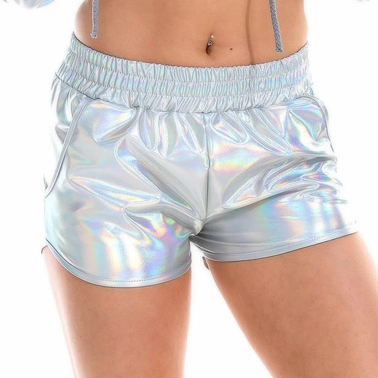 Icy Metallic Shorts