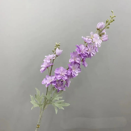 Delphinium Artificial Flower Bouquet – Elegant Silk Peony Arrangement