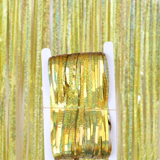 Lucky Me Tinsel Foil Curtains