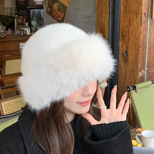 Fluffy Faux Fur Hat