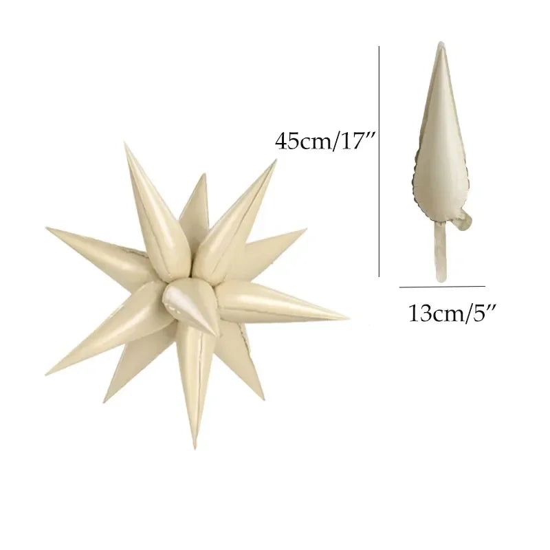 Explosion Star Foil Balloons