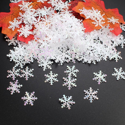 Artificial Snowflake Confetti