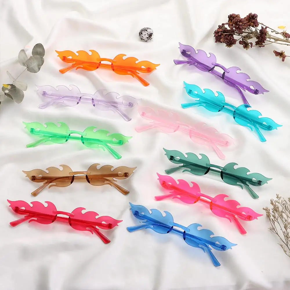 Blue Flame Sunglasses