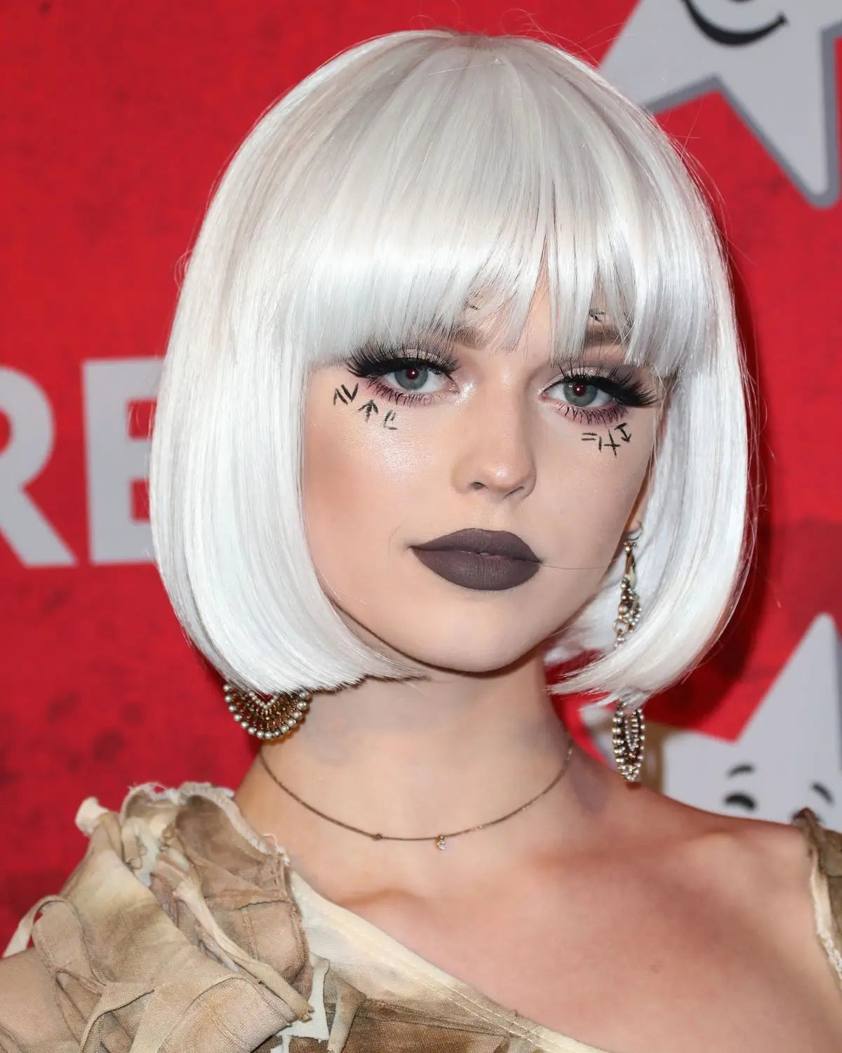 Blue Short Bob Wig