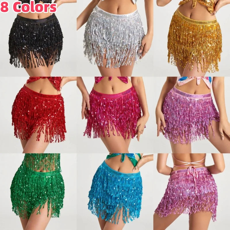 Glitter Sequin Skirt