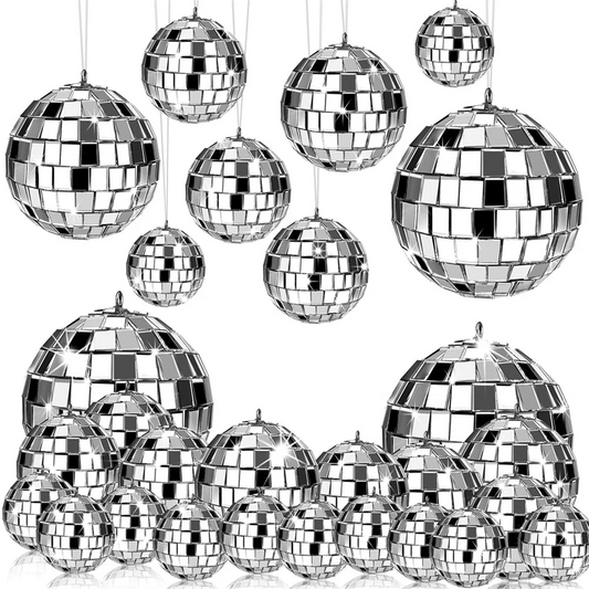 24-Piece Tiny Disco Ball Set