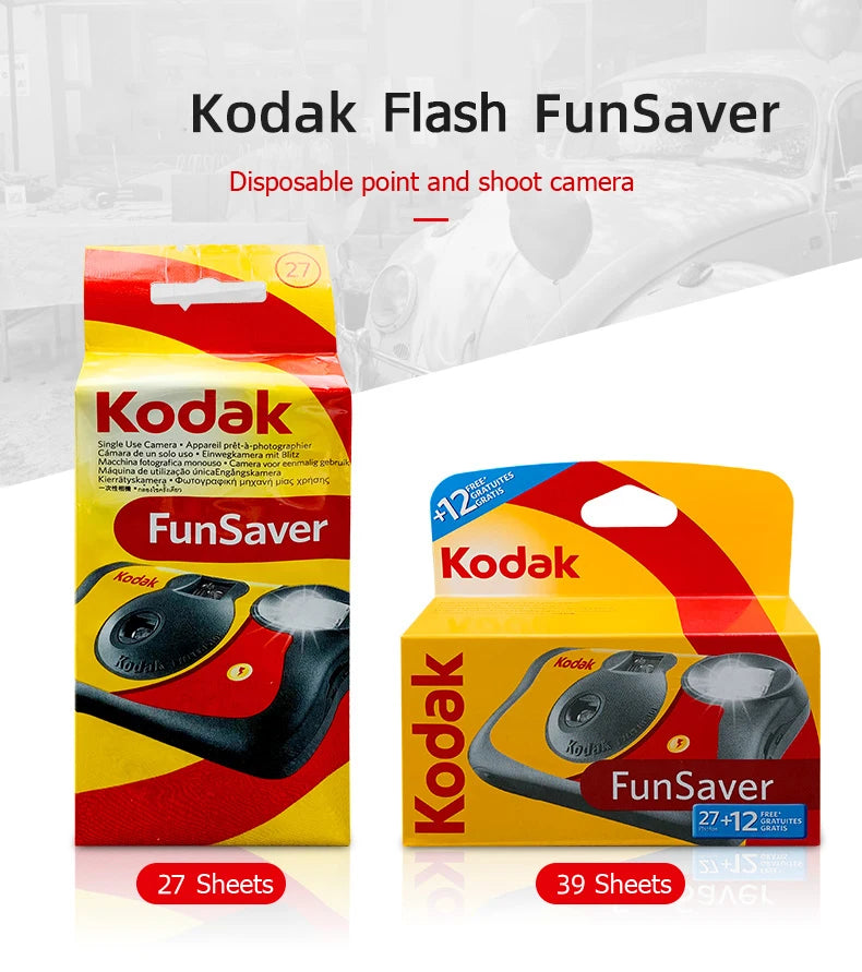 Classic Kodak Disposable Cameras