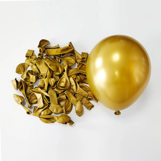 Lucky Me Metallic Latex Balloons