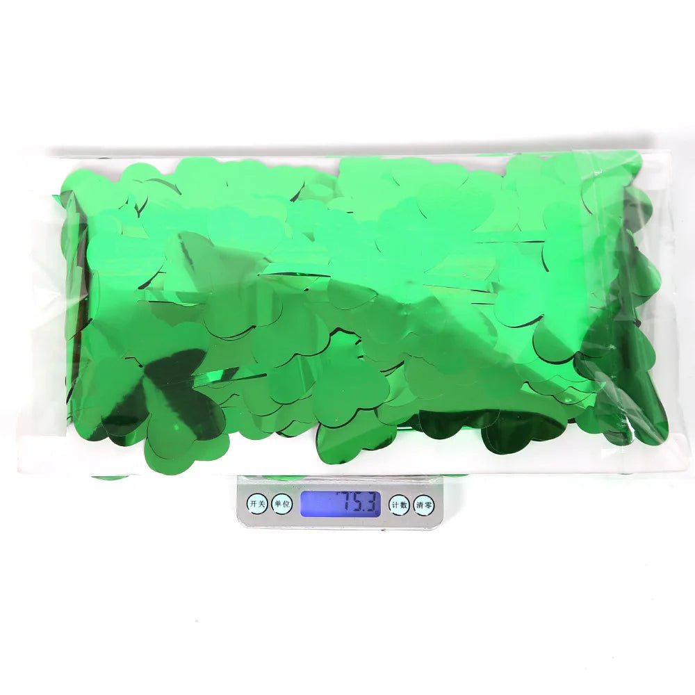 Green Clover Backdrop Curtain