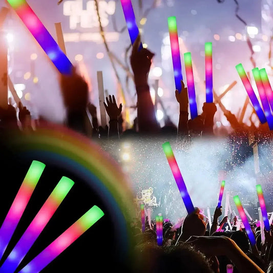20 Glow Foam Sticks