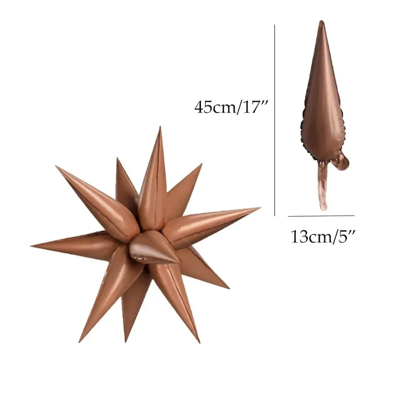 Explosion Star Foil Balloons