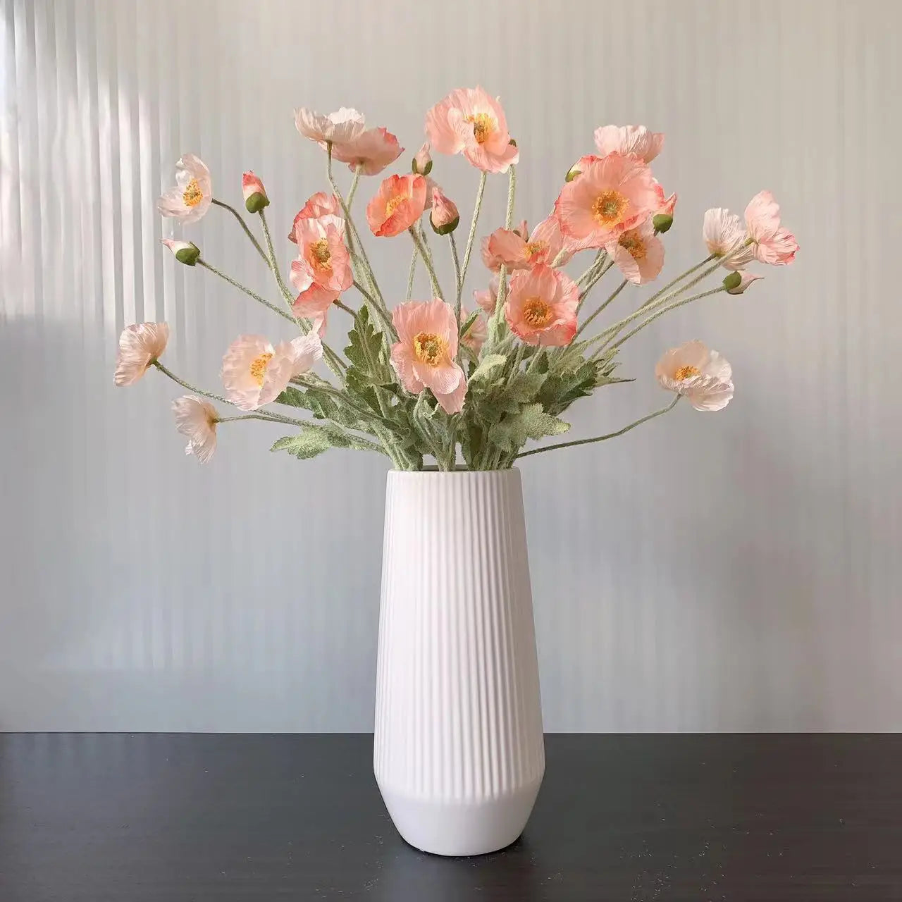 Elegant Artificial Poppy Bouquet