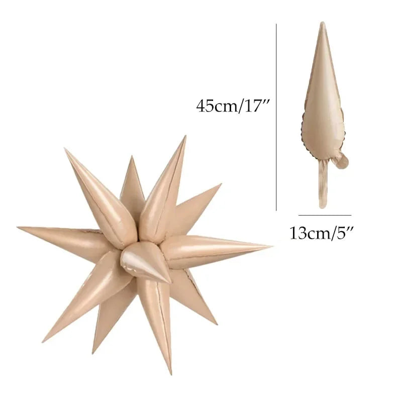 Explosion Star Foil Balloons