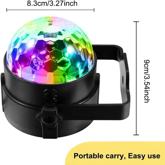 Rotating Disco Light
