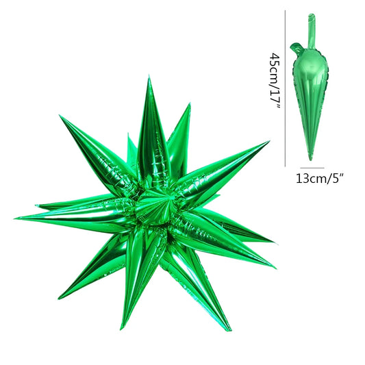 Lucky Me Explosion Star Foil Balloons