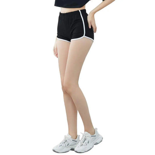 Sporty Cotton Blend Shorts