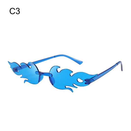 Blue Flame Sunglasses