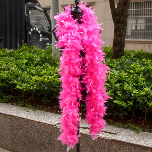 Pink Feather Boas