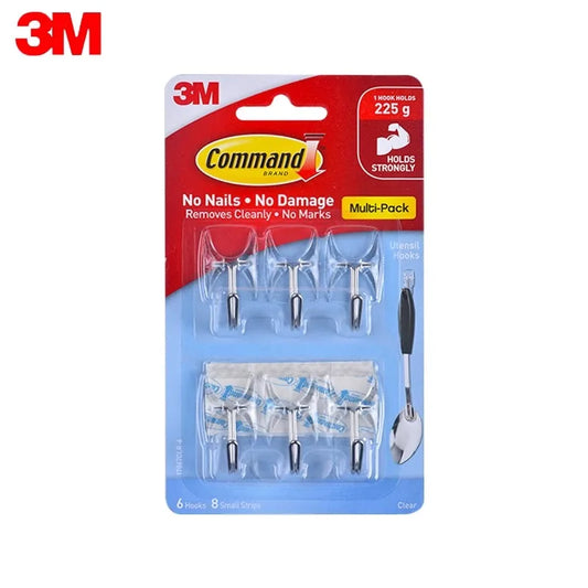 3M Command Clear Medium Wire Hooks