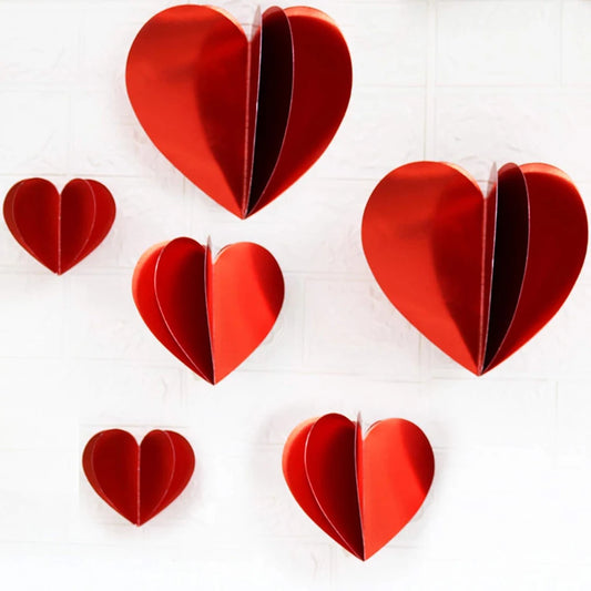 3D Heart Garland