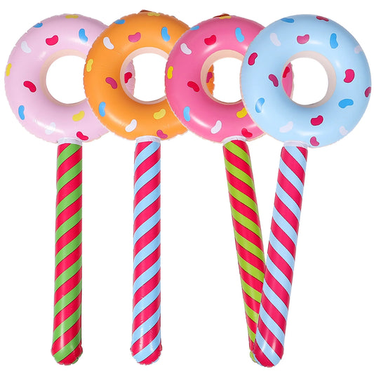Inflatable Donut Lollipop Props