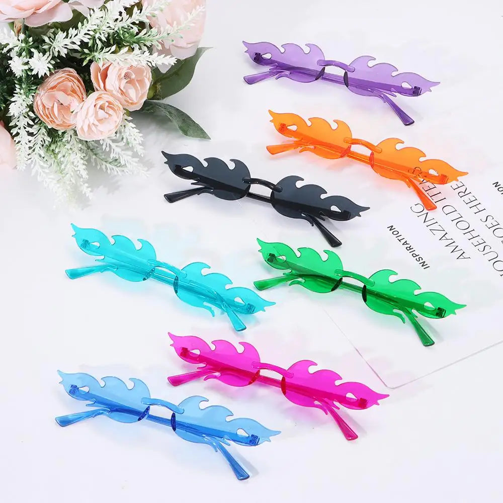 Blue Flame Sunglasses