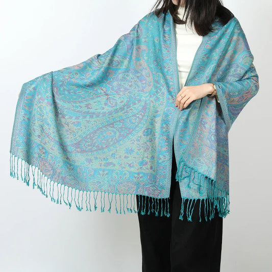 Paisley Pashmina Scarf