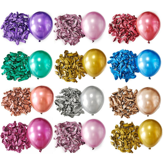 Metallic Latex Balloons