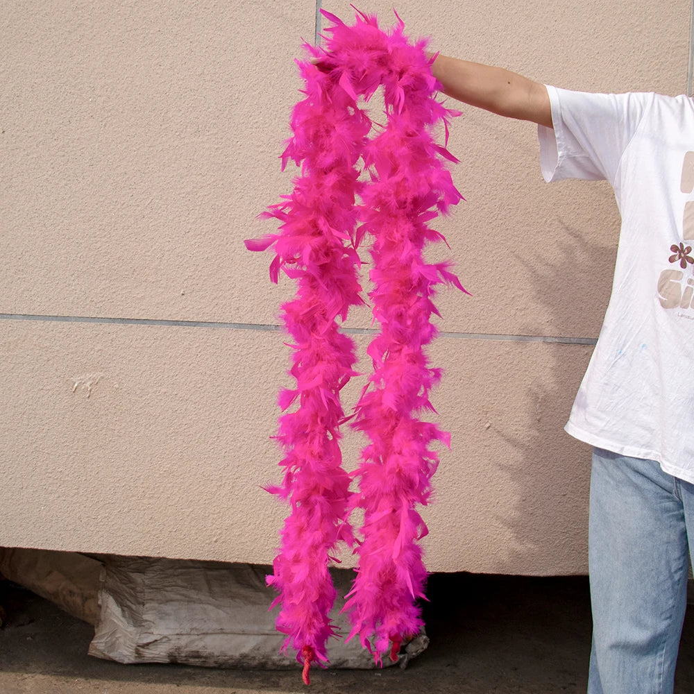 Pink Feather Boas