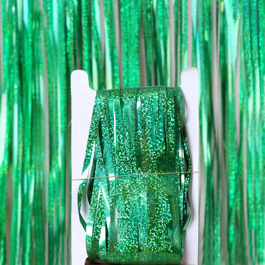 Lucky Me Tinsel Foil Curtains