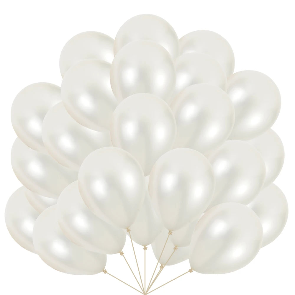 Milk White Pearl Balloon
